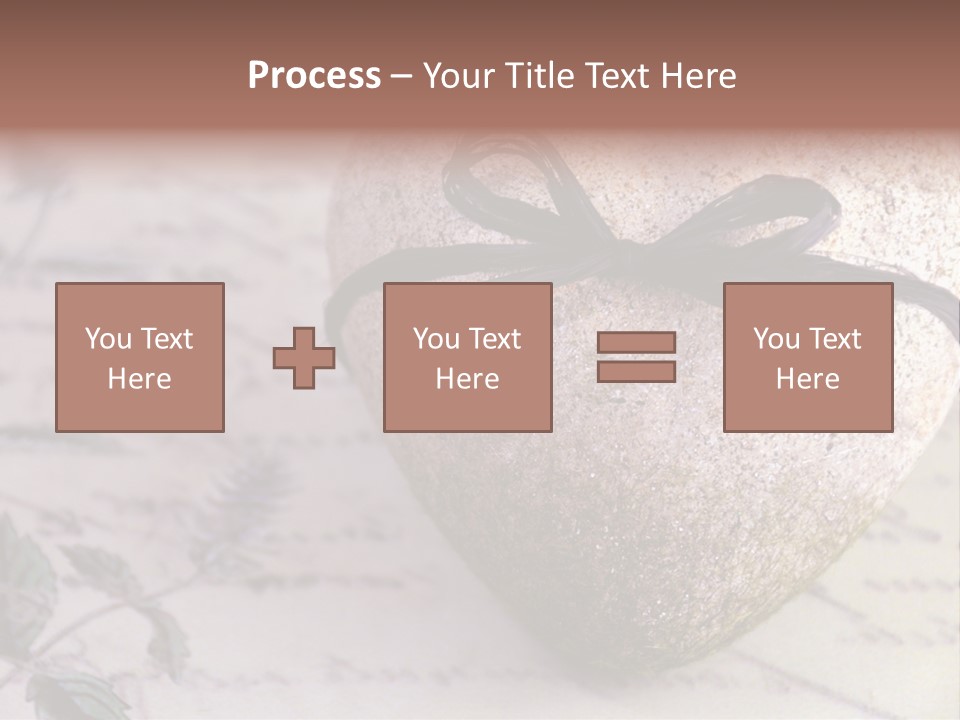 Lavandula Nostalgia Admission PowerPoint Template