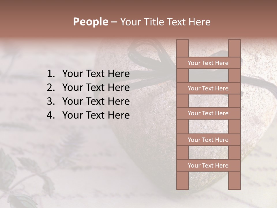 Lavandula Nostalgia Admission PowerPoint Template