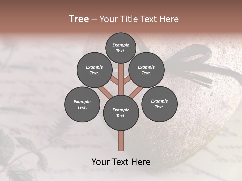 Lavandula Nostalgia Admission PowerPoint Template