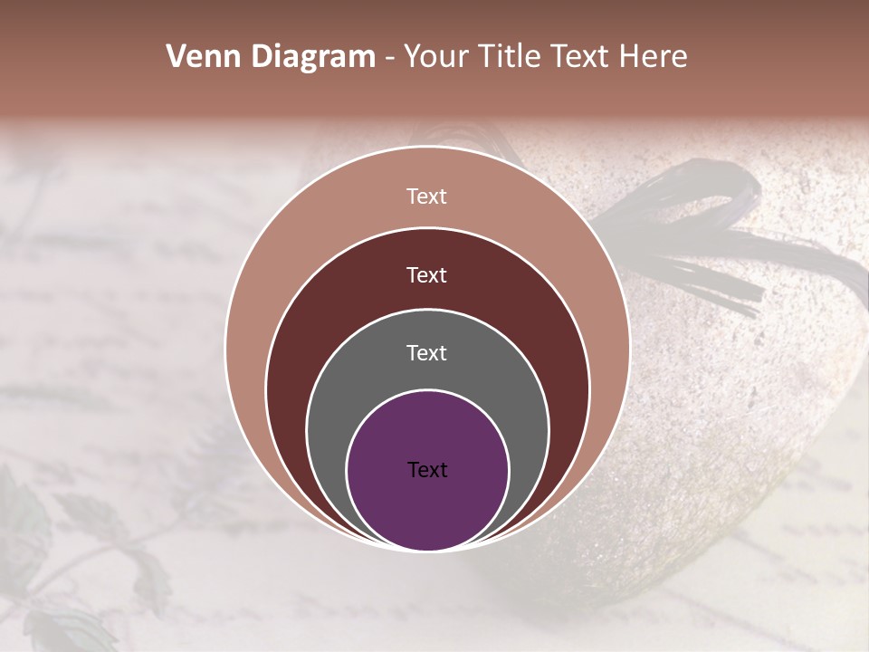 Lavandula Nostalgia Admission PowerPoint Template