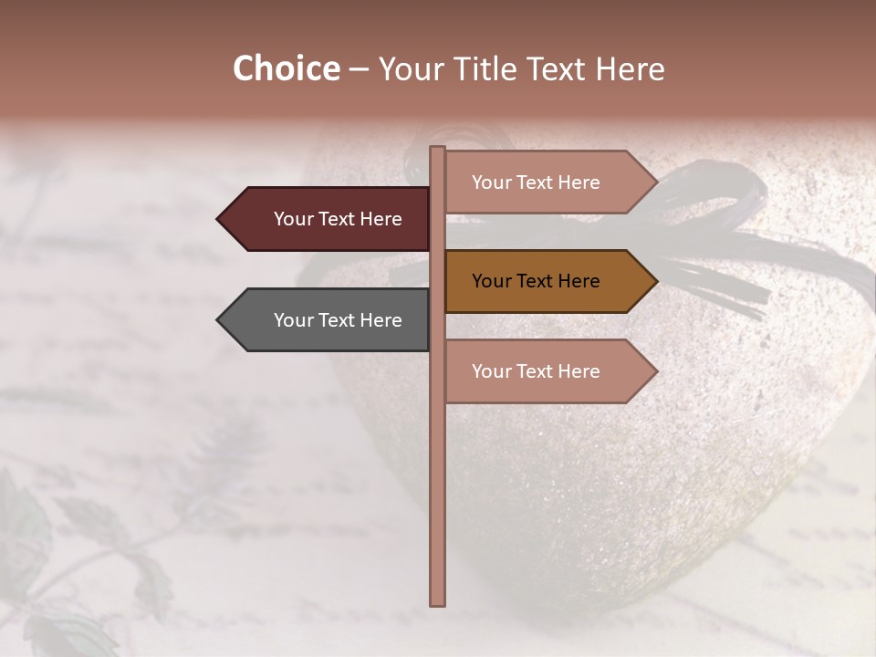 Lavandula Nostalgia Admission PowerPoint Template
