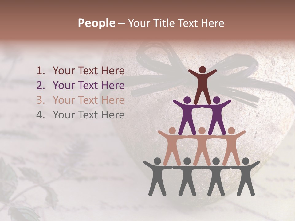 Lavandula Nostalgia Admission PowerPoint Template