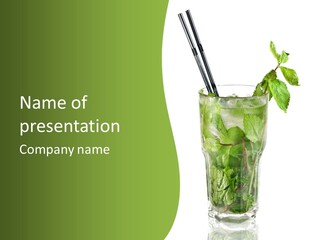 Exotic Natural Freshness PowerPoint Template