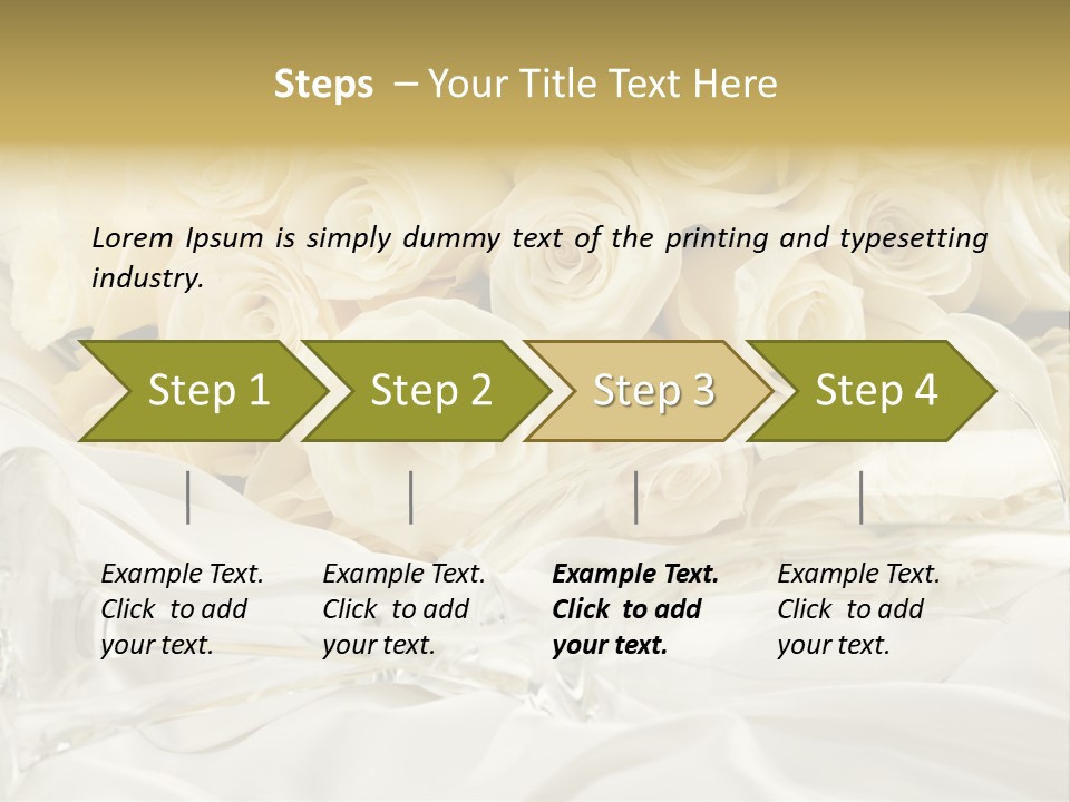 Silky Summer Petal PowerPoint Template