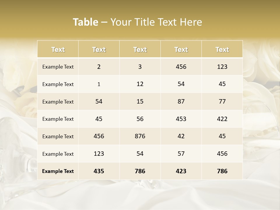Silky Summer Petal PowerPoint Template