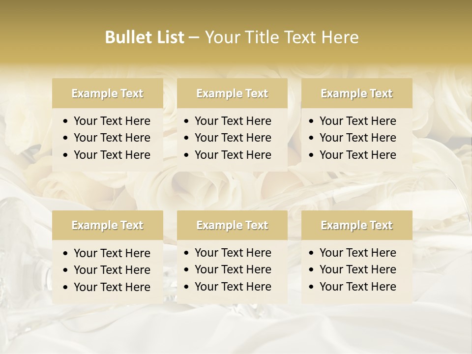 Silky Summer Petal PowerPoint Template