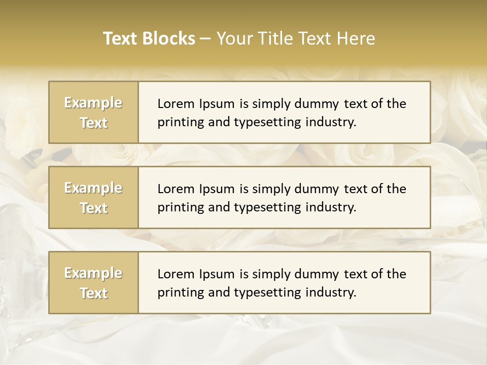 Silky Summer Petal PowerPoint Template