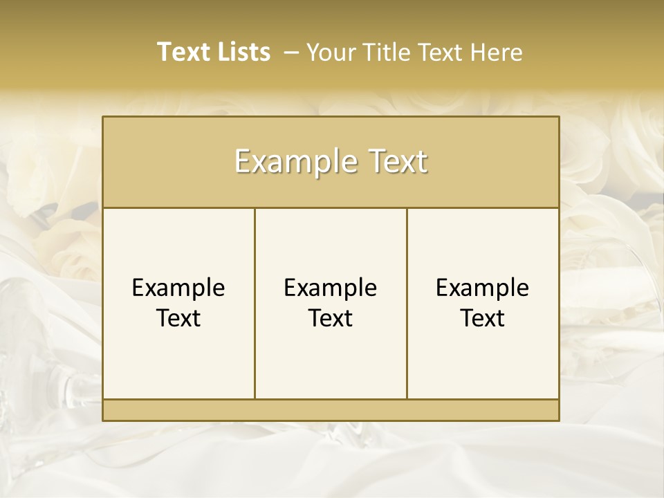 Silky Summer Petal PowerPoint Template