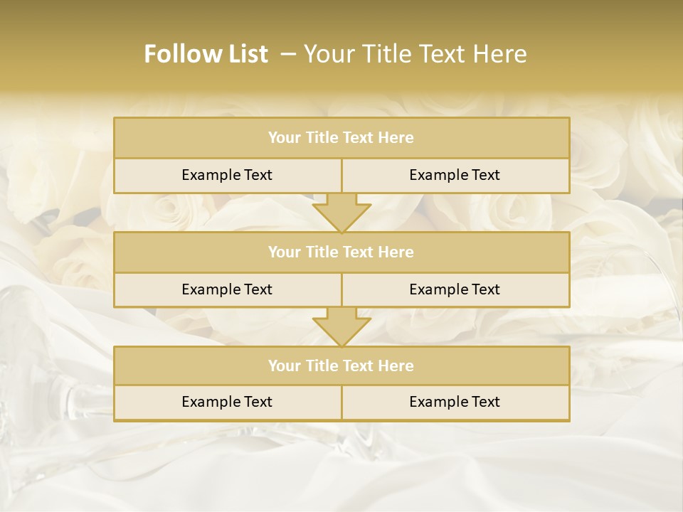 Silky Summer Petal PowerPoint Template