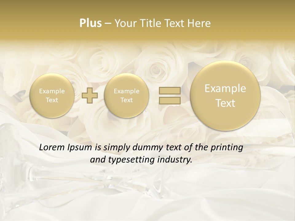 Silky Summer Petal PowerPoint Template