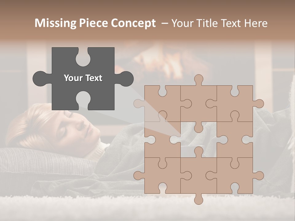 Eye Pullover Cosy PowerPoint Template