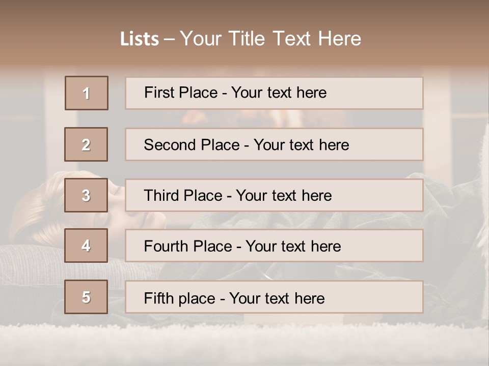 Eye Pullover Cosy PowerPoint Template