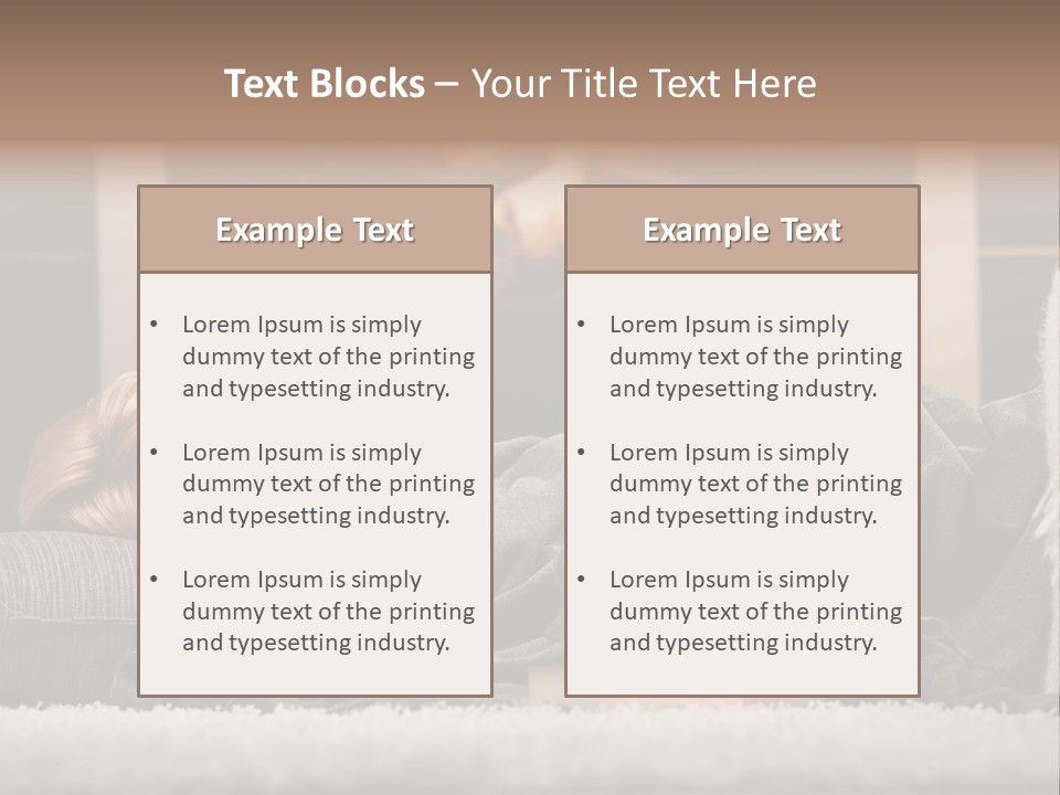 Eye Pullover Cosy PowerPoint Template