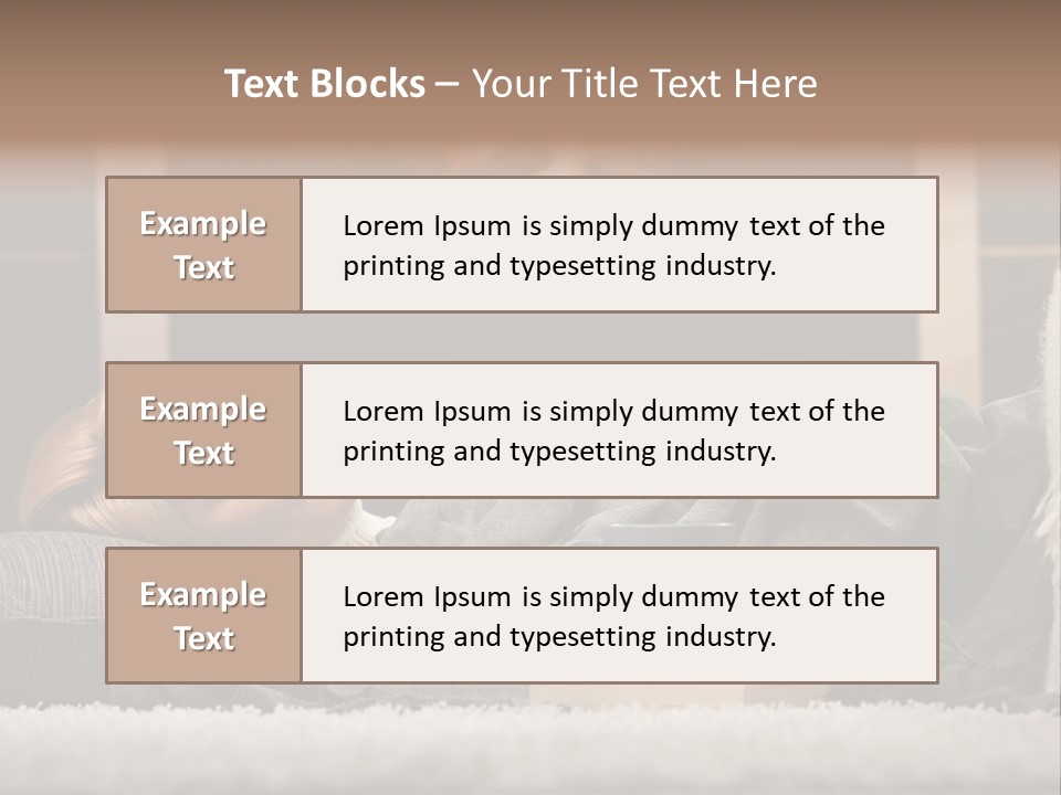 Eye Pullover Cosy PowerPoint Template