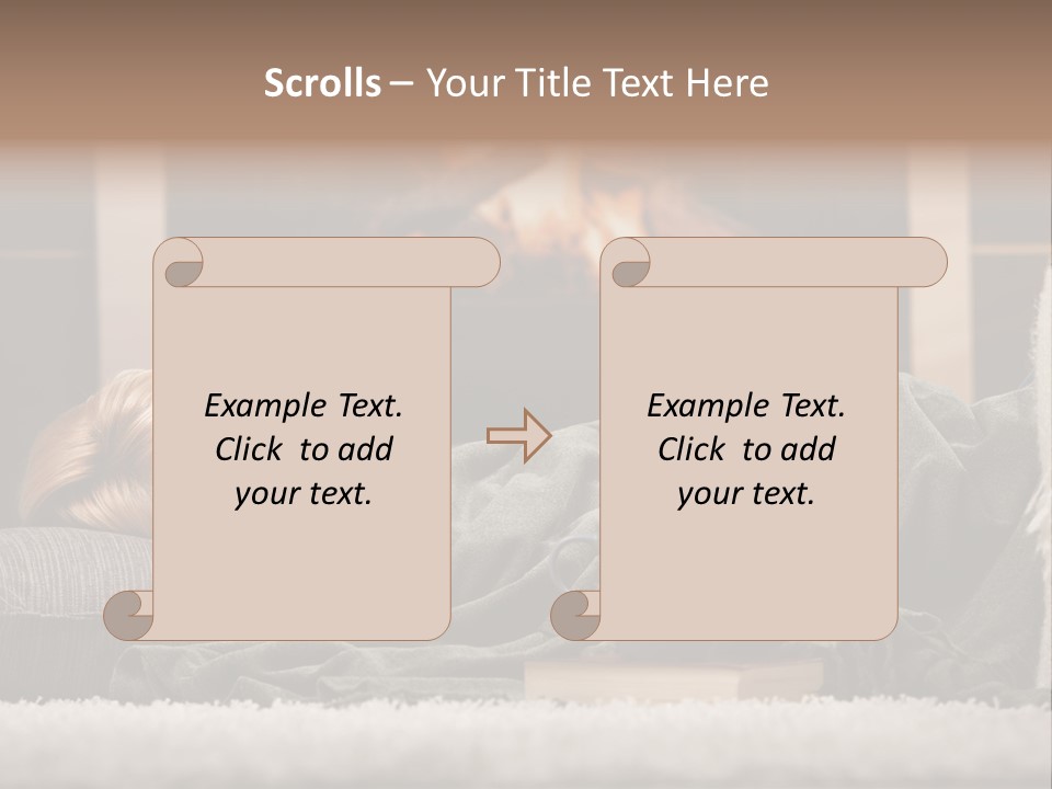 Eye Pullover Cosy PowerPoint Template