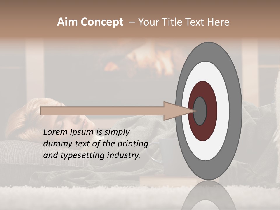 Eye Pullover Cosy PowerPoint Template