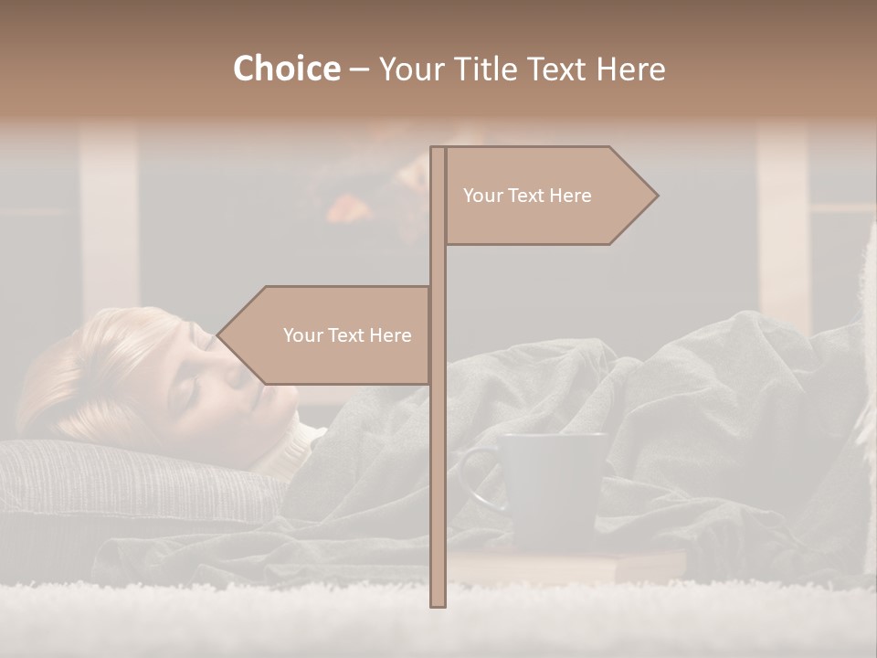Eye Pullover Cosy PowerPoint Template