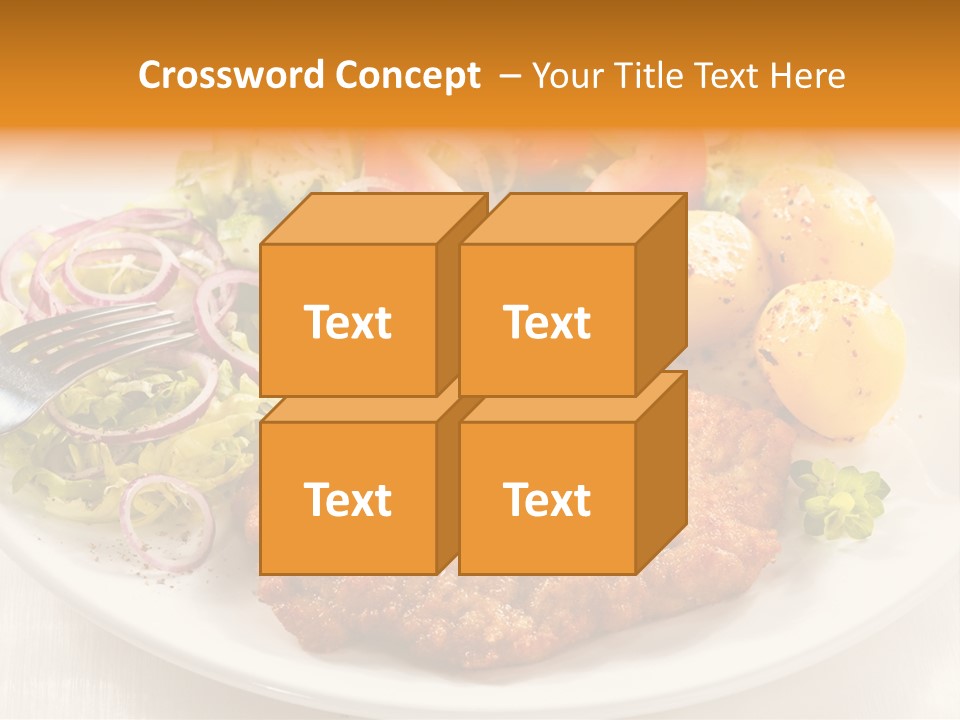 Meal Barbecue Dinner PowerPoint Template