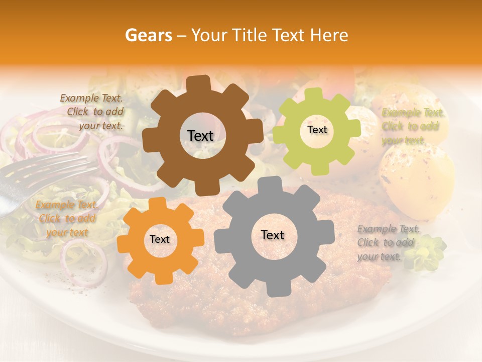 Meal Barbecue Dinner PowerPoint Template
