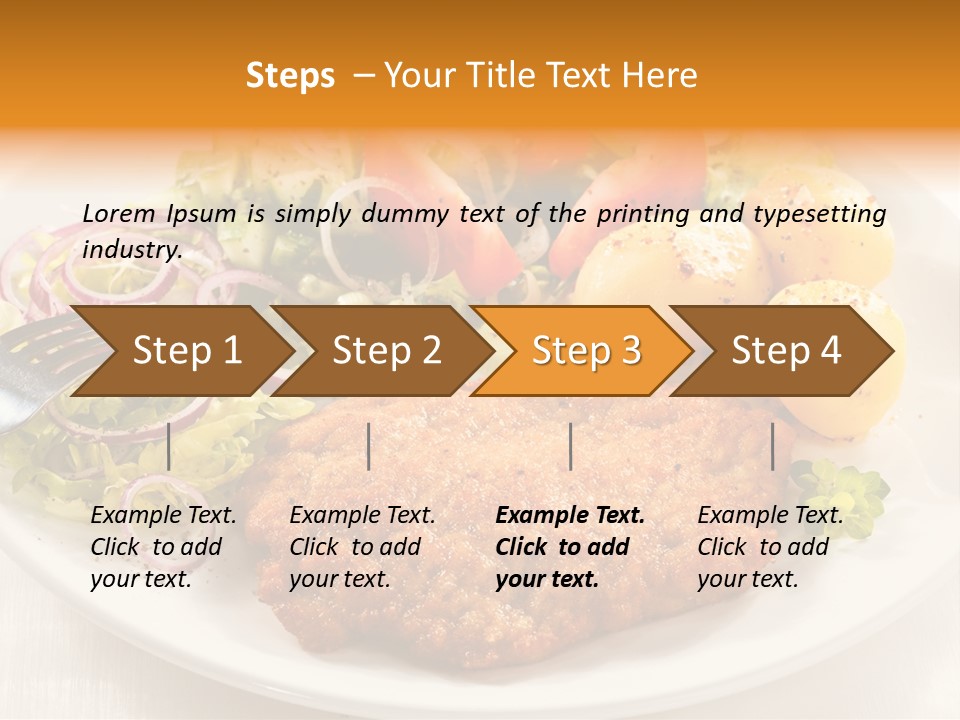 Meal Barbecue Dinner PowerPoint Template