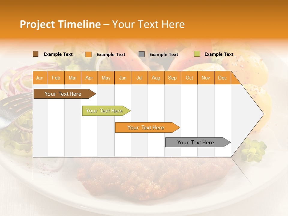 Meal Barbecue Dinner PowerPoint Template