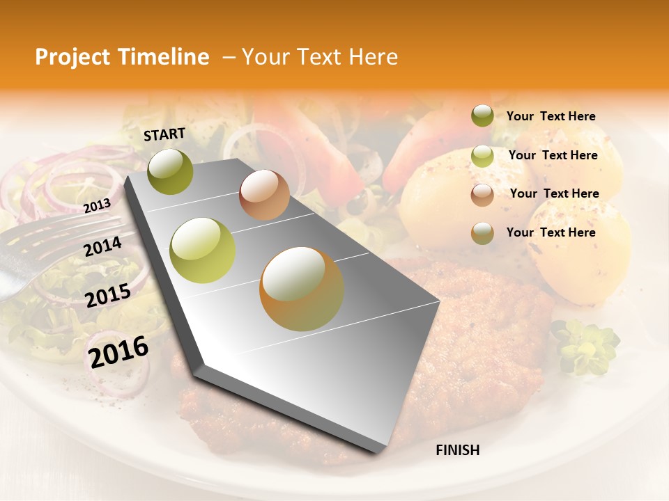 Meal Barbecue Dinner PowerPoint Template