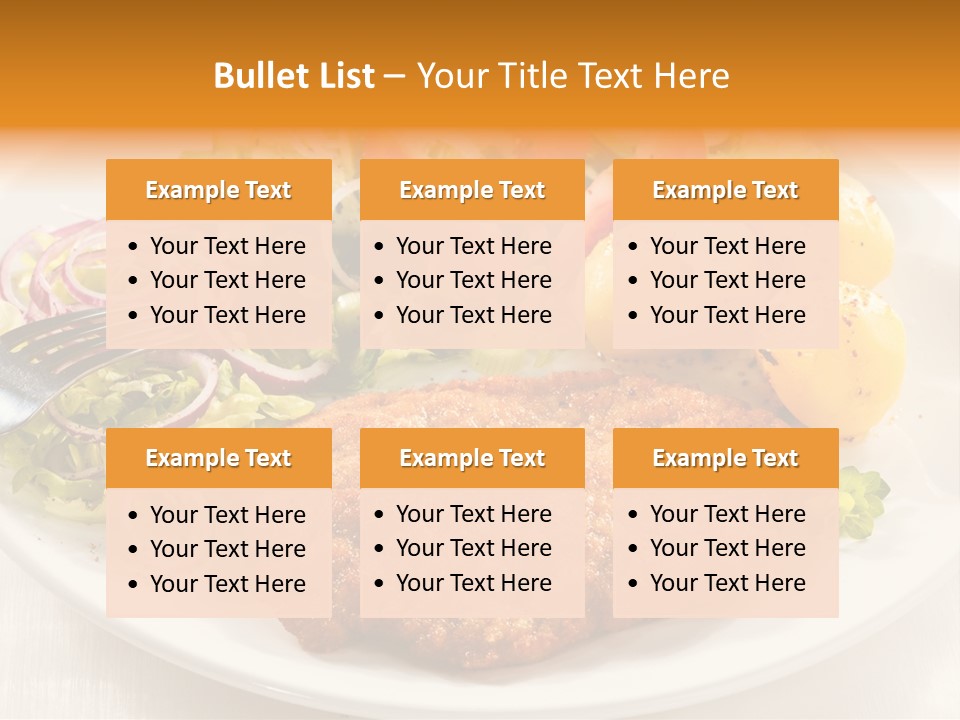 Meal Barbecue Dinner PowerPoint Template