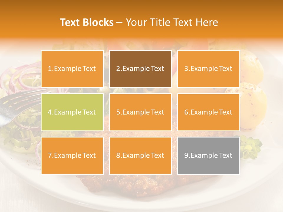 Meal Barbecue Dinner PowerPoint Template