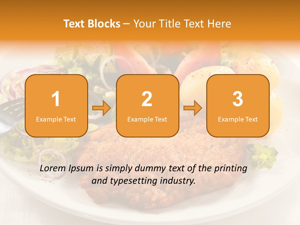 Meal Barbecue Dinner PowerPoint Template