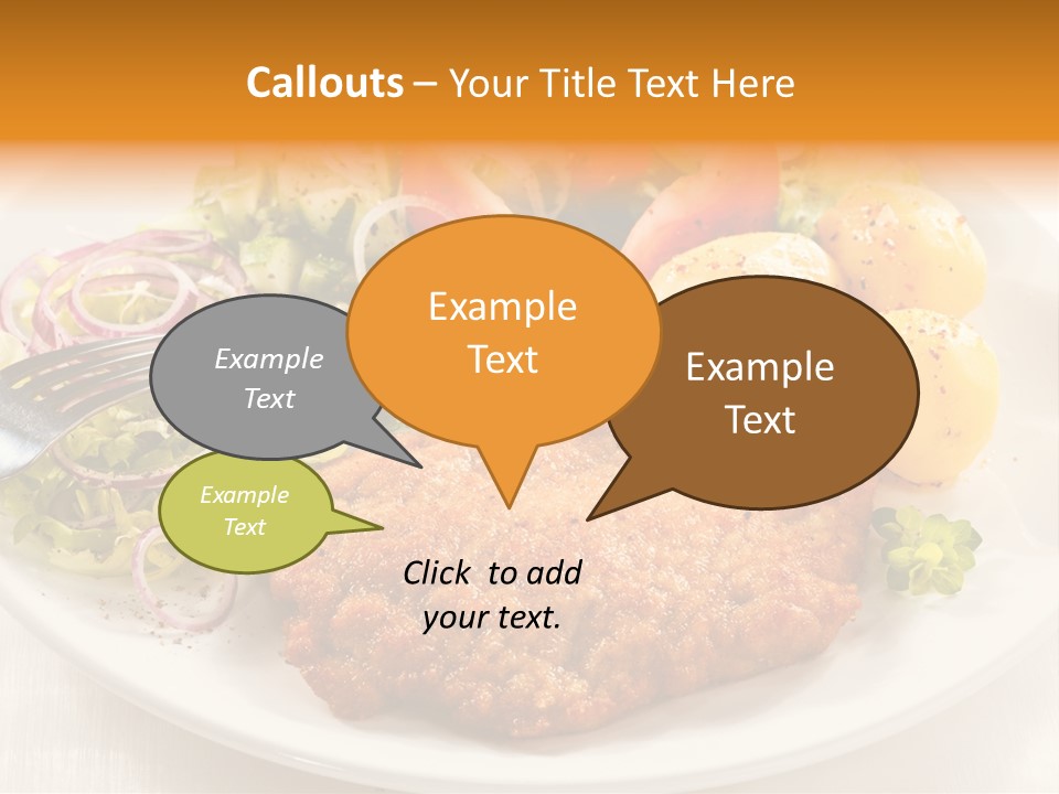 Meal Barbecue Dinner PowerPoint Template