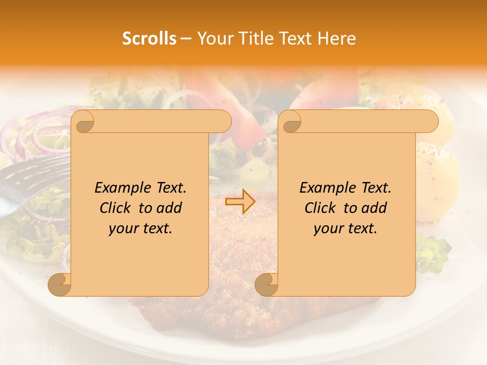 Meal Barbecue Dinner PowerPoint Template