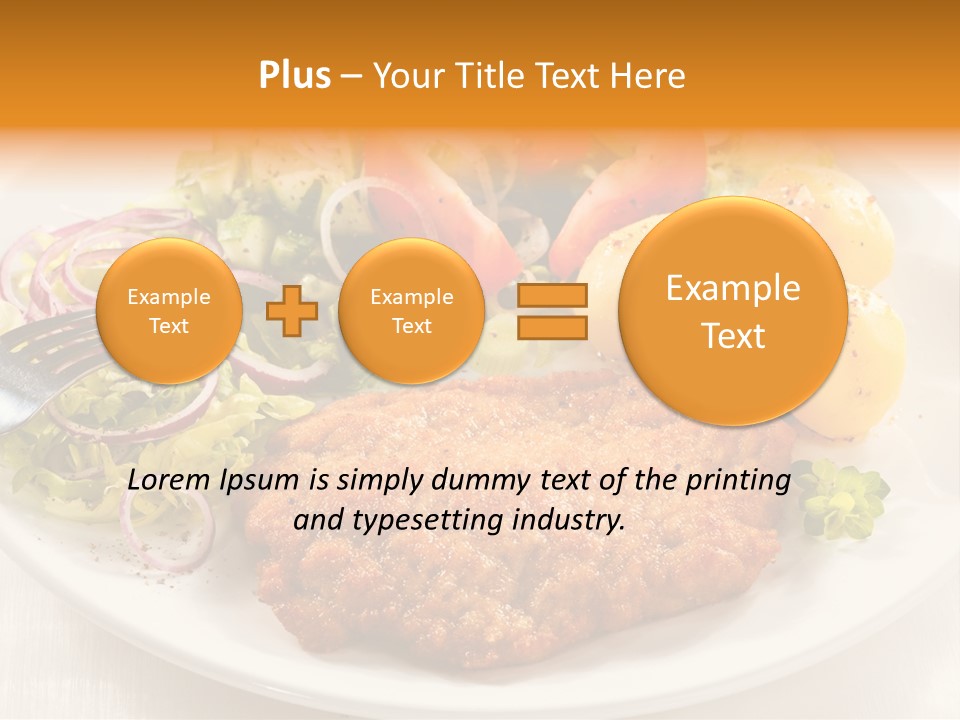 Meal Barbecue Dinner PowerPoint Template
