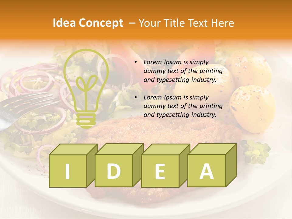 Meal Barbecue Dinner PowerPoint Template