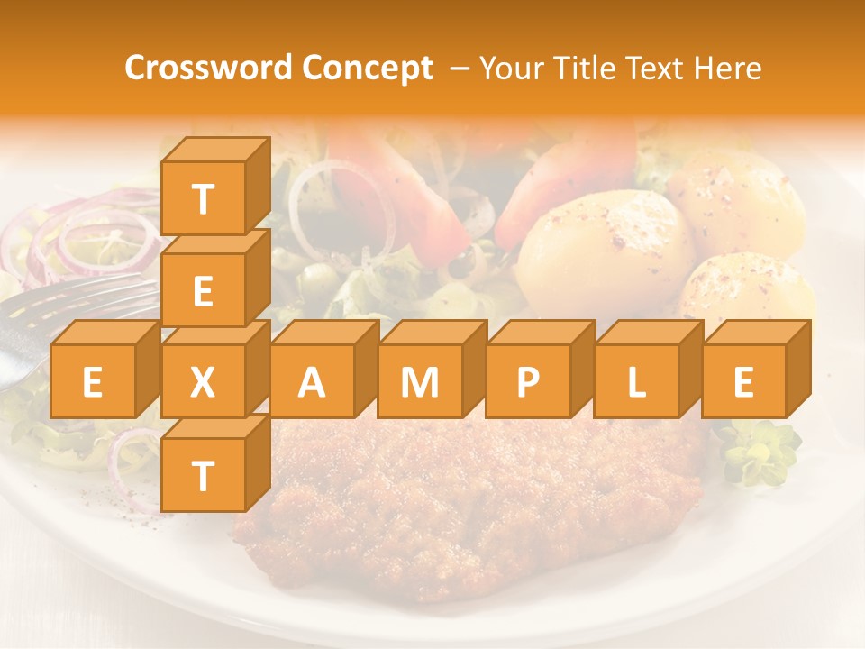 Meal Barbecue Dinner PowerPoint Template