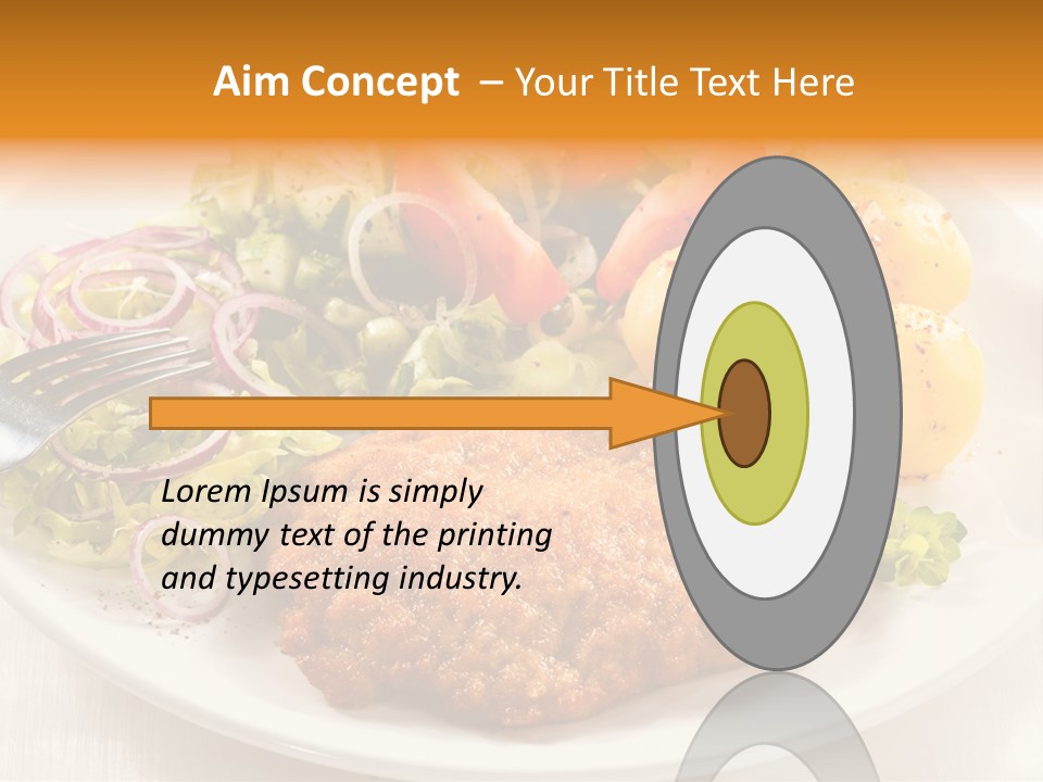 Meal Barbecue Dinner PowerPoint Template