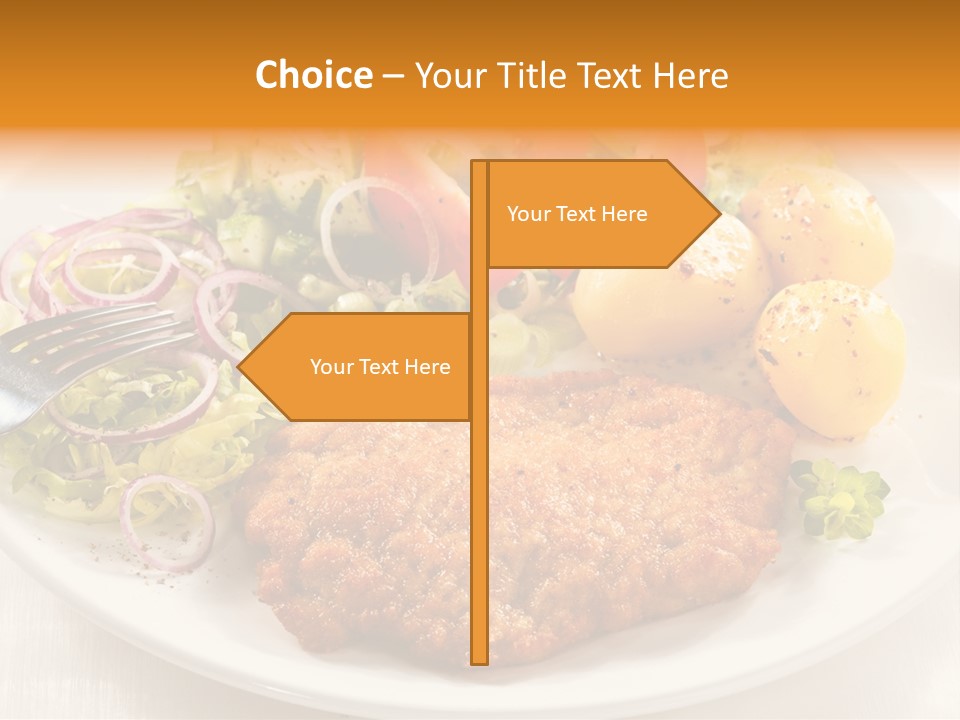 Meal Barbecue Dinner PowerPoint Template