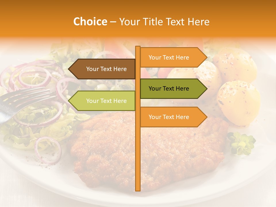 Meal Barbecue Dinner PowerPoint Template