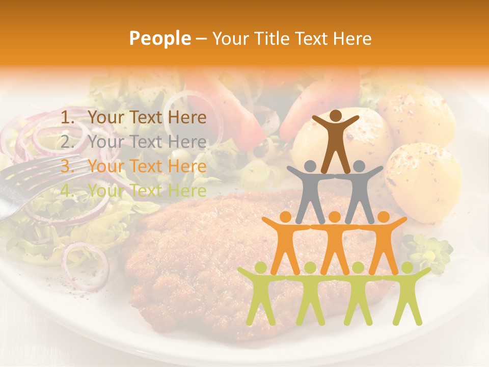 Meal Barbecue Dinner PowerPoint Template