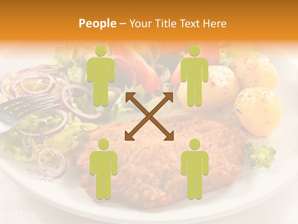 Meal Barbecue Dinner PowerPoint Template