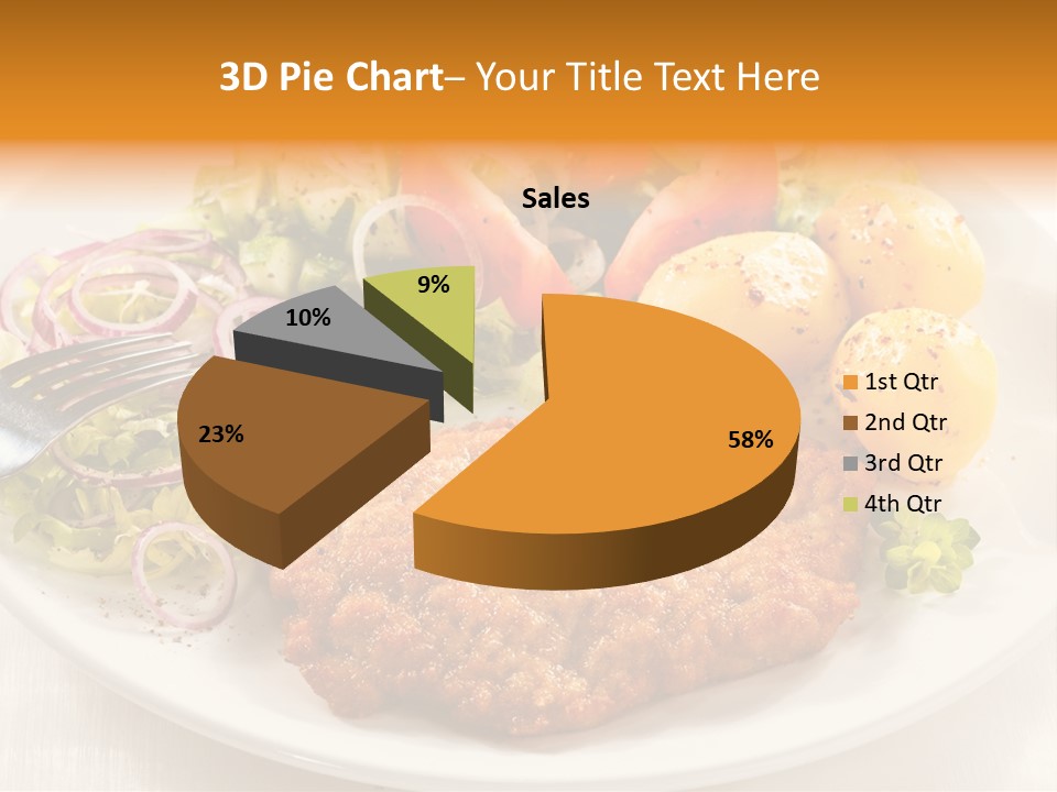 Meal Barbecue Dinner PowerPoint Template
