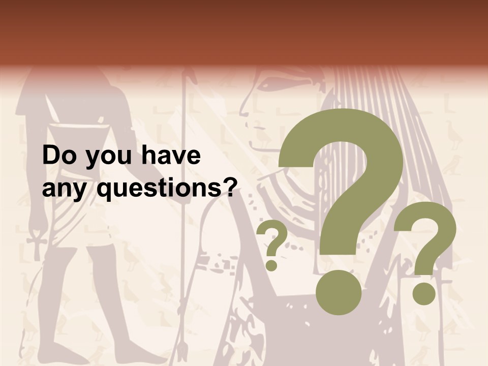 Stone Calligraphy Sun PowerPoint Template