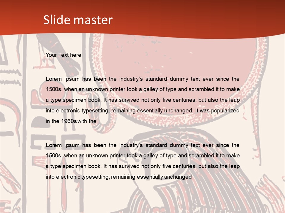 Script Vellum Antique PowerPoint Template