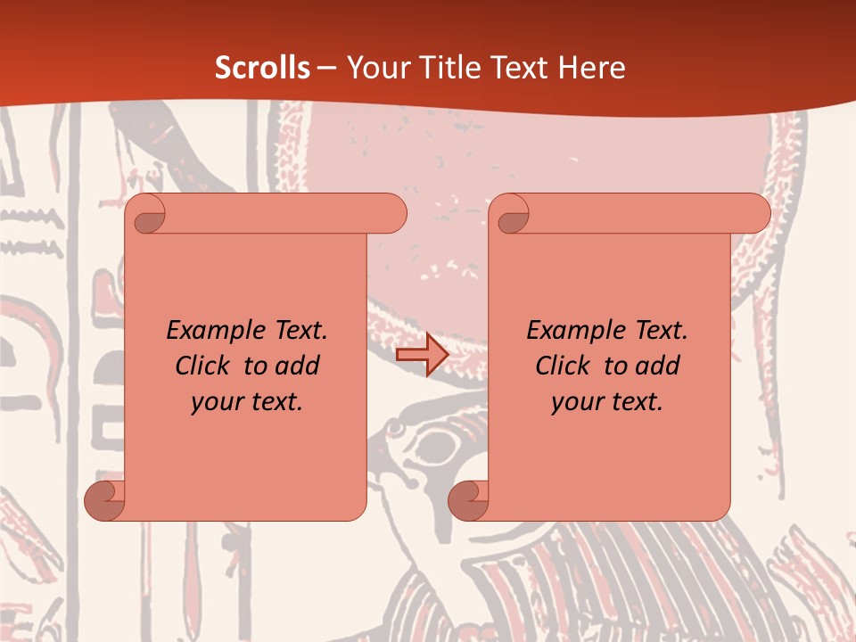 Script Vellum Antique PowerPoint Template