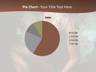 Sexy Emotion Pose PowerPoint Template