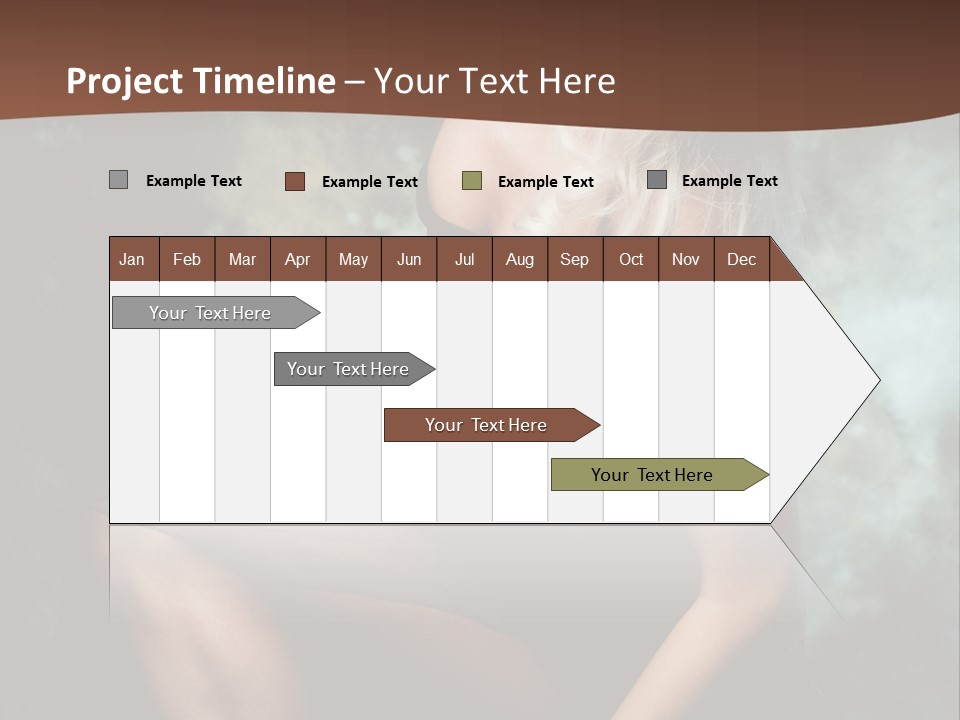 Sexy Emotion Pose PowerPoint Template