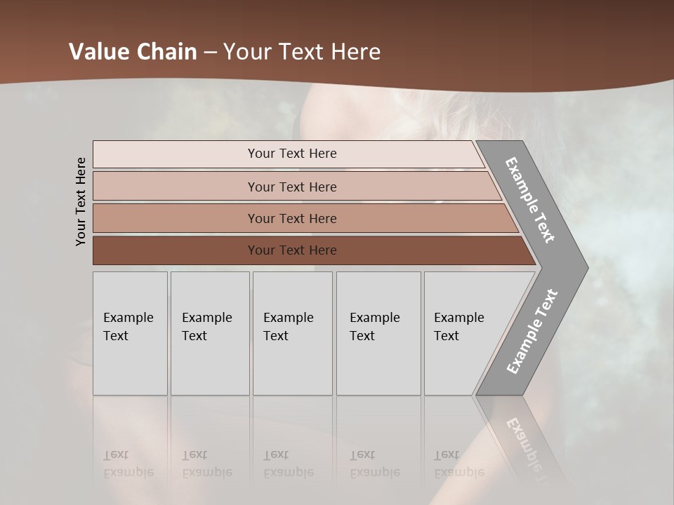 Sexy Emotion Pose PowerPoint Template