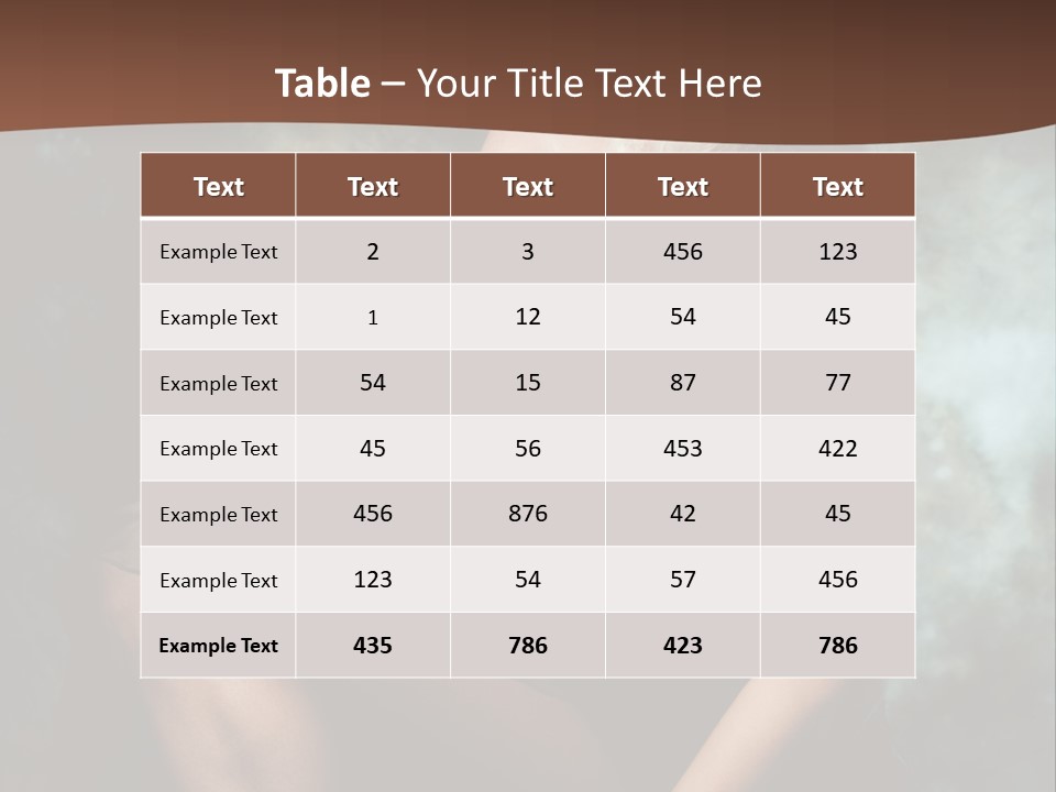 Sexy Emotion Pose PowerPoint Template