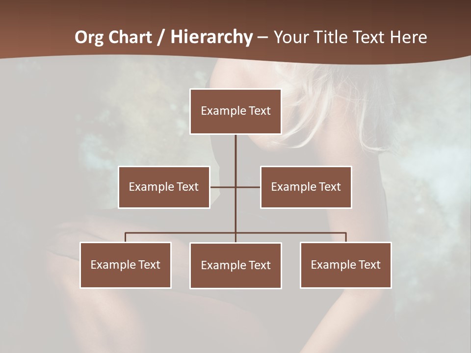 Sexy Emotion Pose PowerPoint Template