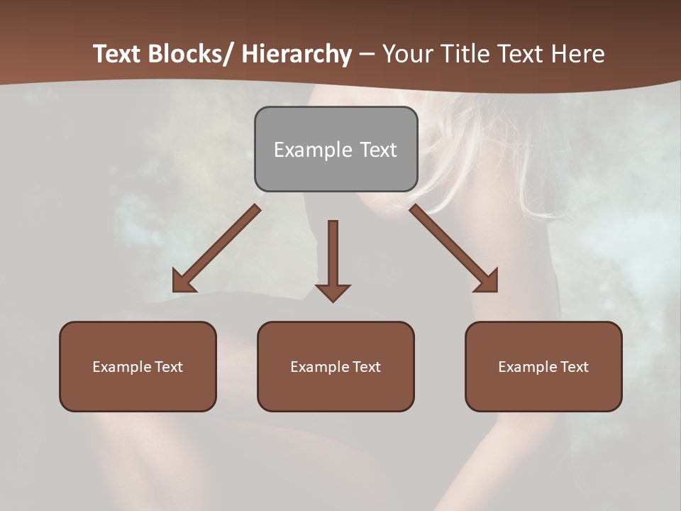 Sexy Emotion Pose PowerPoint Template