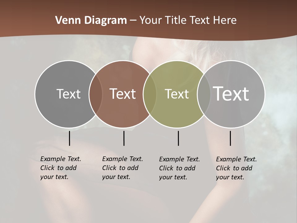 Sexy Emotion Pose PowerPoint Template